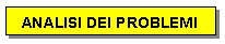 Analisi dei problemi